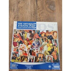 2010 The Saturday Evening Post Jigsaw Puzzle | 1000pcs | Mega Puzzle